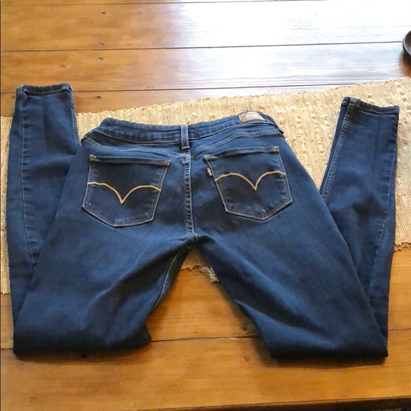 levis super skinny mile high jeans